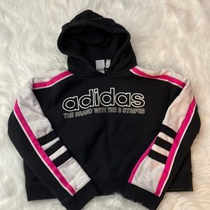 Adidas cropped hoodie